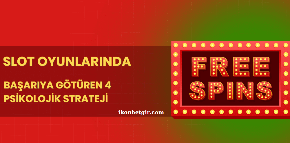 Slot Oyunlarında Başarıya Götüren 4 Psikolojik Strateji